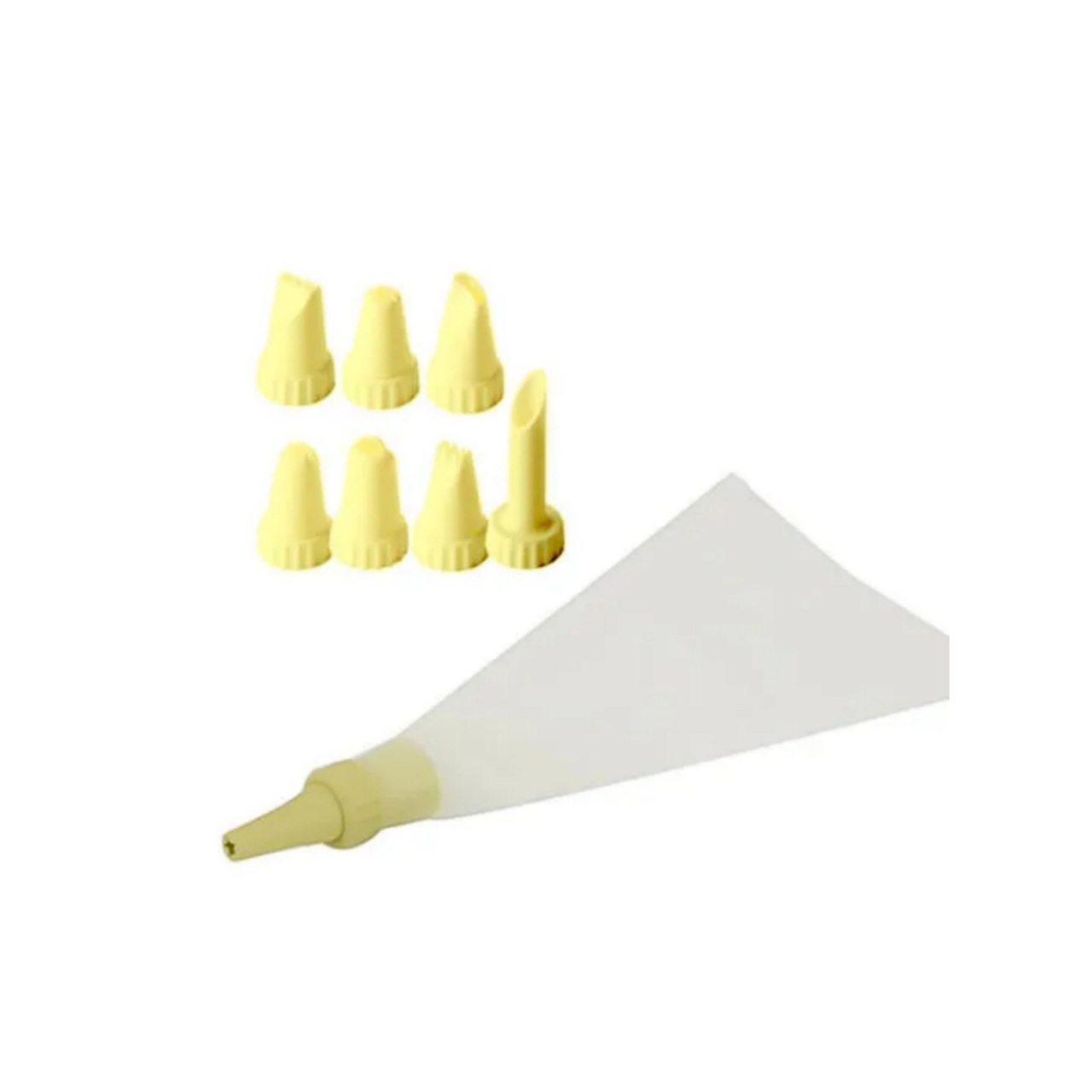 Icing Bag With 7 Nozzles Set (FAZ 0028)