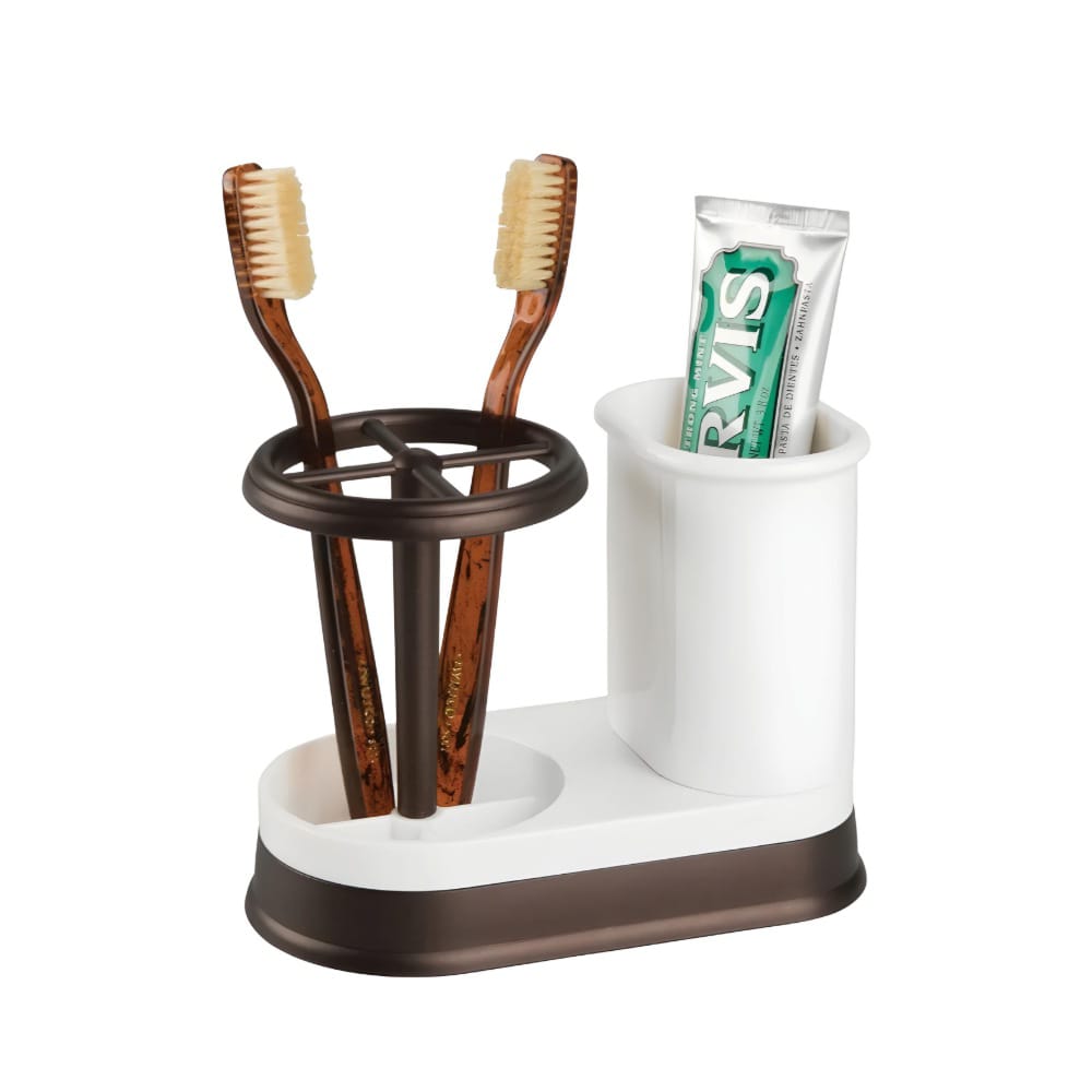 Decorative Bathroom Holder Stand for Electric Spin Toothbrush/Toothpaste.(MUN-1120865)