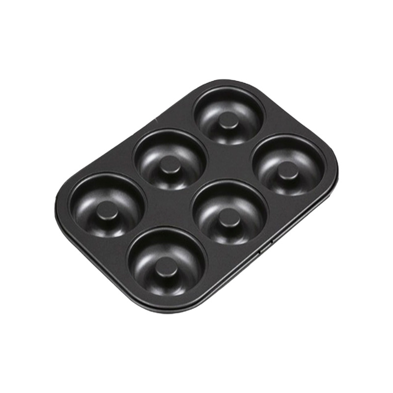 12ps High-Grade Carbon Steel Donut Mold Non-Stick (CKE-023)