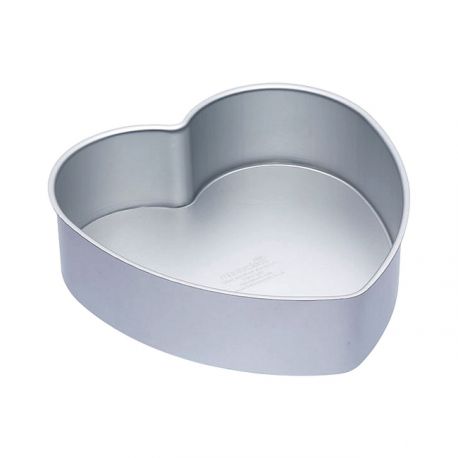 Heart Shaped Cake Pan Set, Aluminum Heart Shape Mould, Non-Stick. (MUN-11222446)