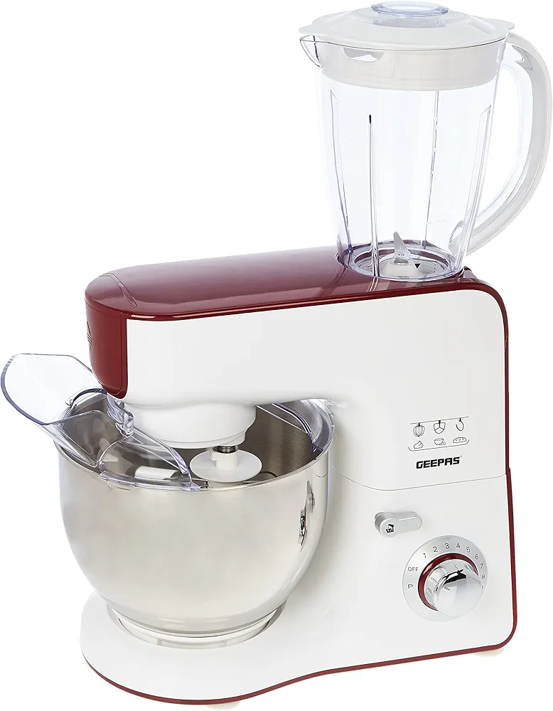 GEEPAS STAND Stainless Steel MIXER 1000W (MUN 1118826)