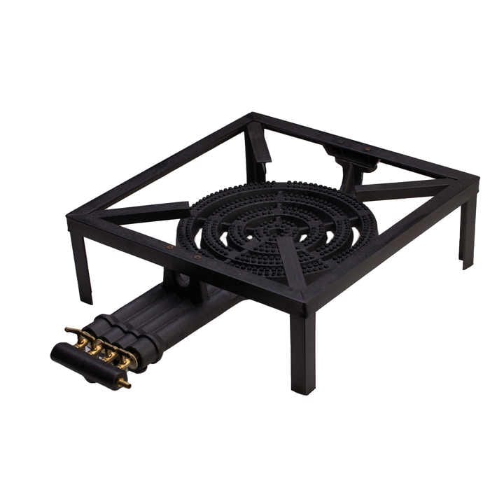 Durable Cast Iron Single Burner Gas Stove for LP/Natural Gas (MUN-1121919)