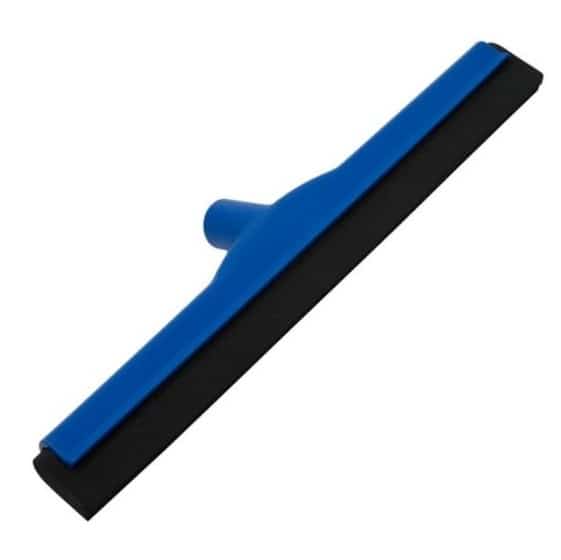 Blue polypropylene scraper, double blade 45 cm(MUN-1118255)