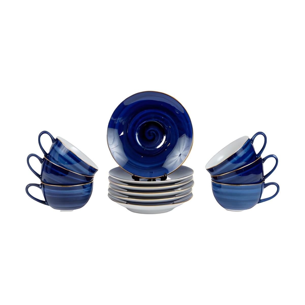 Blue Cup and Saucer Sets (MUN-1119007)