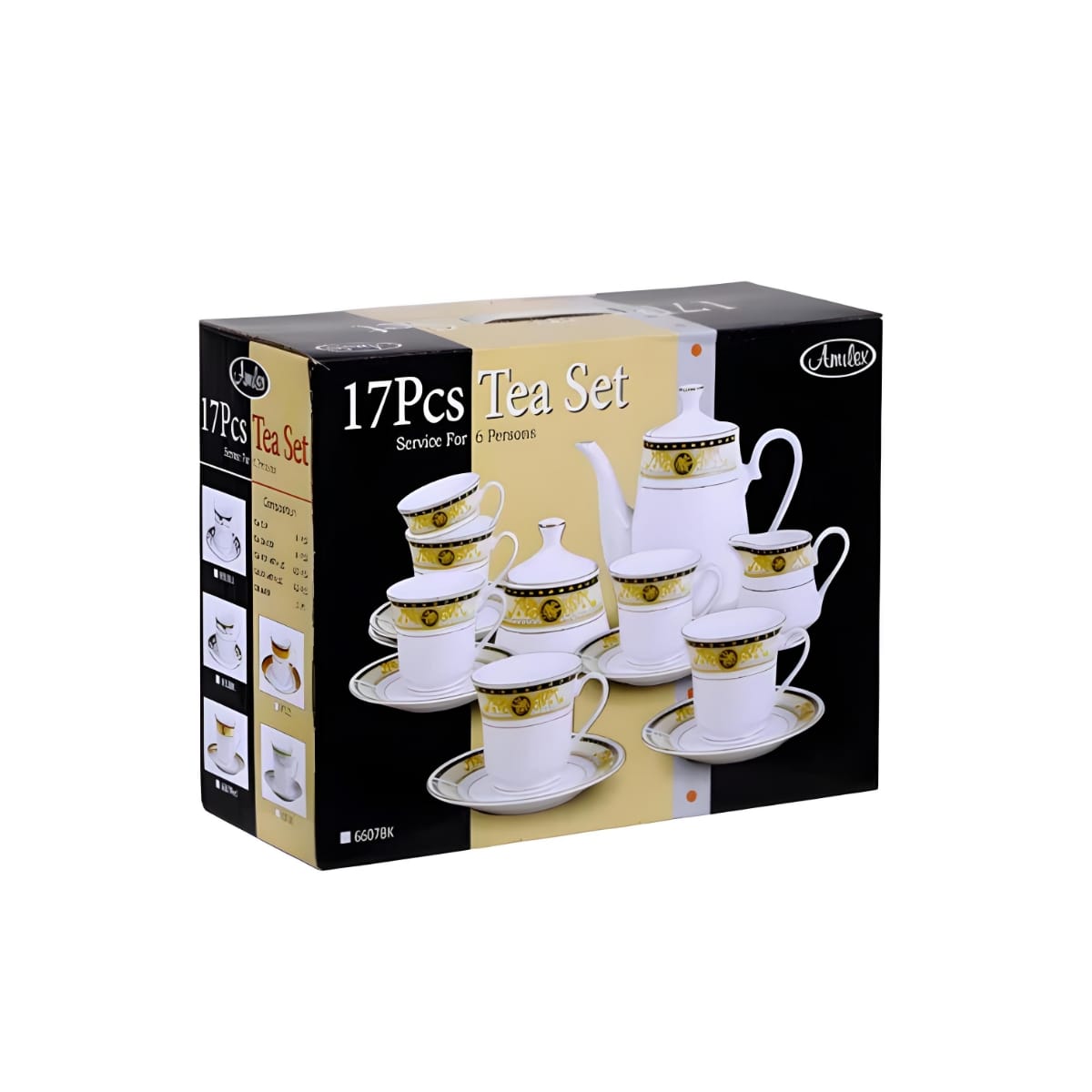 Amilex 17pcs Tea Set(MUN-1117939)