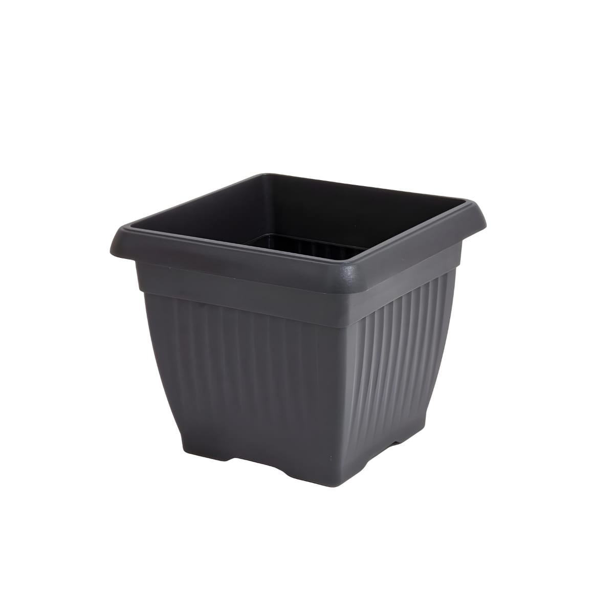 Plant Pot Square Black Indoor & Outdoor  (MUN-1123054)