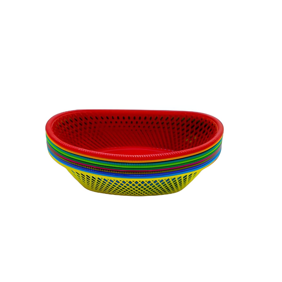 Oval Plastic Basket  Boat Shape  for Storage.(MUN-1119837)