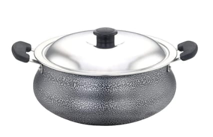 Aluminum Biriyani Pot with Lid 24cm (MUN-1145434)