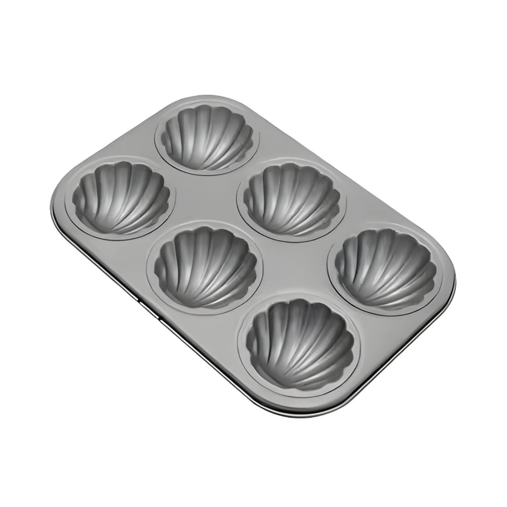 6 Holes Non-Stick Carbon Steel Baking Pan  (MUN-1145446)