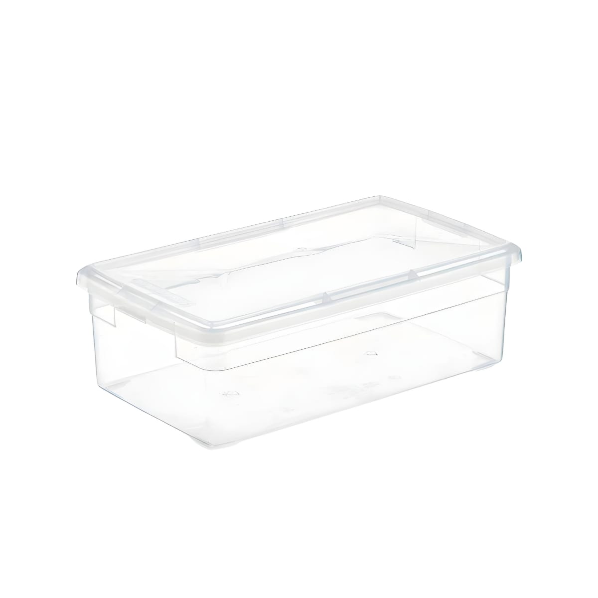 Quart Plastic Storage Box White/Clear (MUN-1145415)