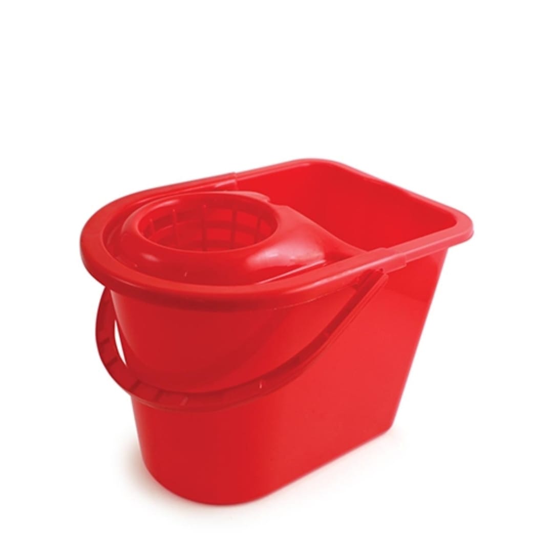 Plastic Mop Bucket with Wringer(MUN-BVBW5356)