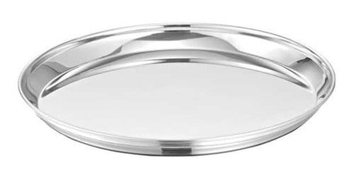 Stainless Steel Dinner Plate(MUN-1120464)