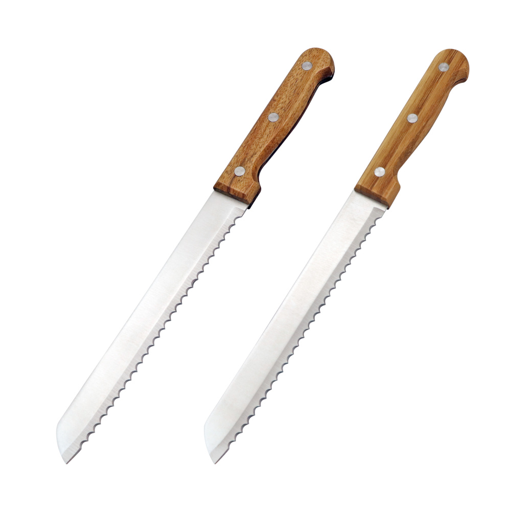 Stainless Steel Bread Knife (Serrated Edge) (MUN-1121992)