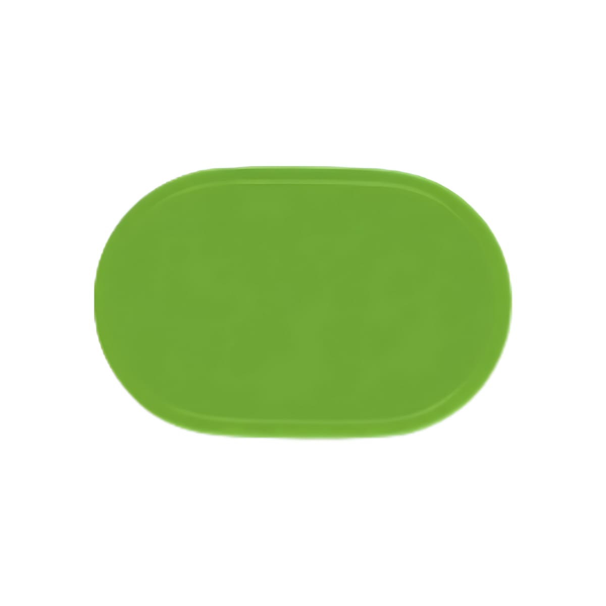 Plain Round Green Plastic Plate (MUN-1112253)