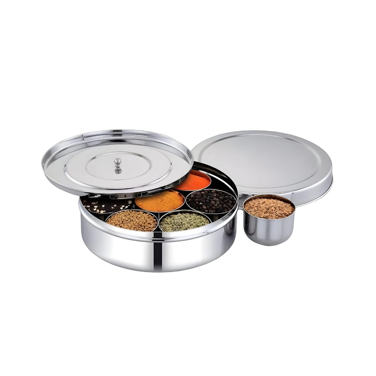 Joy Stainless Steel Indian Spice Box(MUN-1113653)