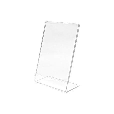 Slant Back Acrylic Sign Holder 8.5(MUN-1120405)