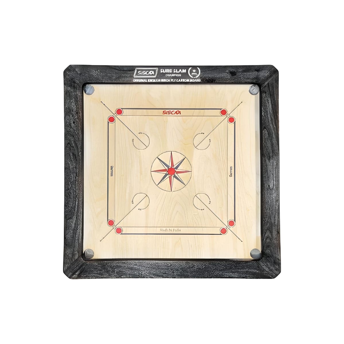 16mm Carrom Board with Coins, Striker, and Powder (MUN-1116512)