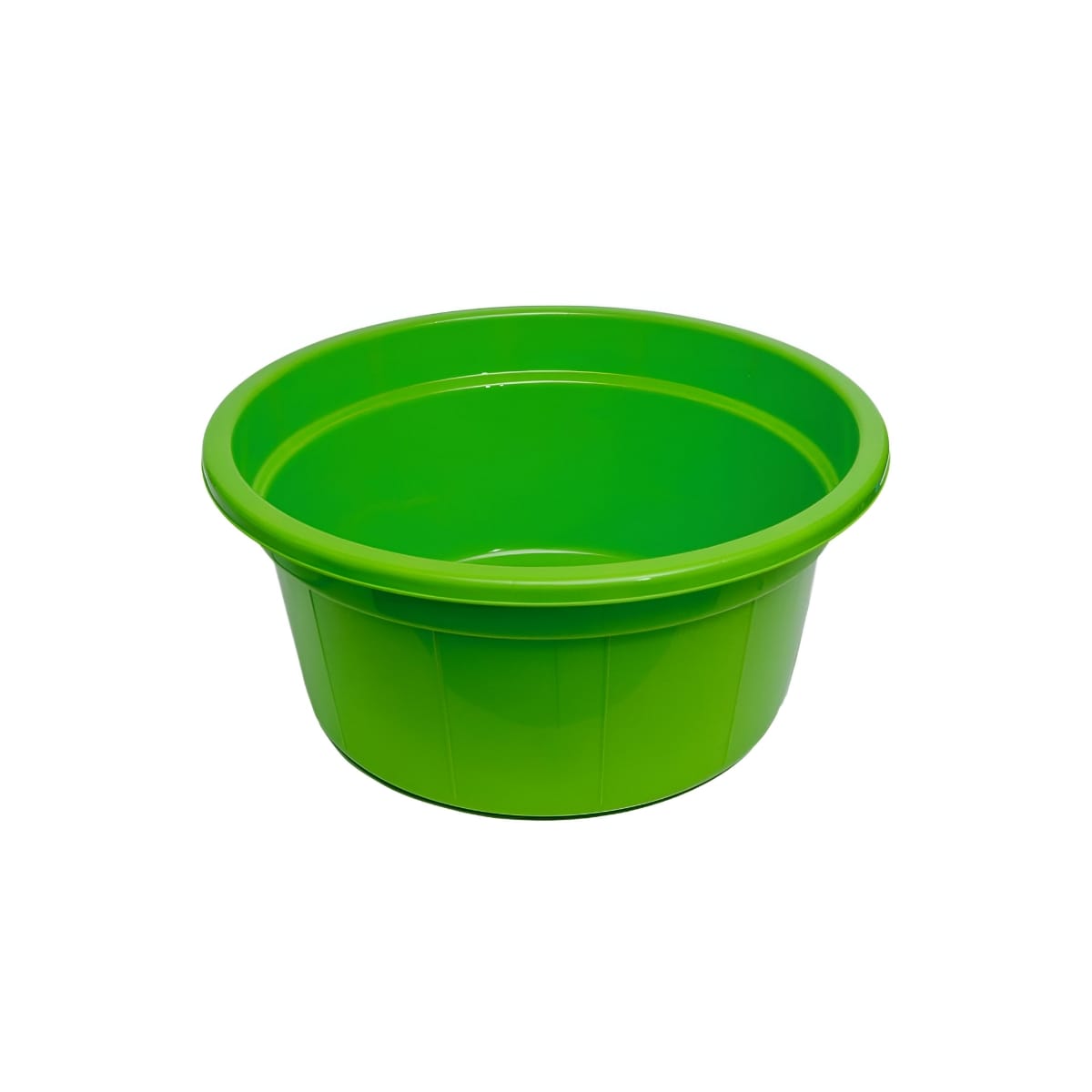 High Quality Round Plastic Basin  Tub Green (MUN-CDR03884)