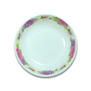 Floral Print Melamine Bowl(MUN-1123077)