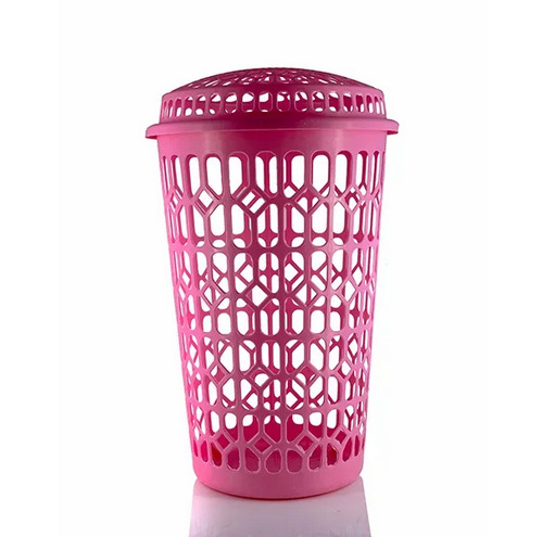 Plastic Dustbin  - Pink(MUN-1111950)