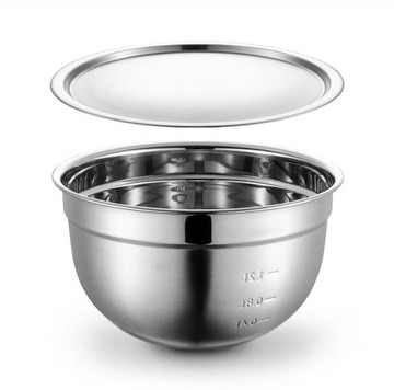 High Quality Steel Flour Nesting Bowl With Lid (MUN-1120834)