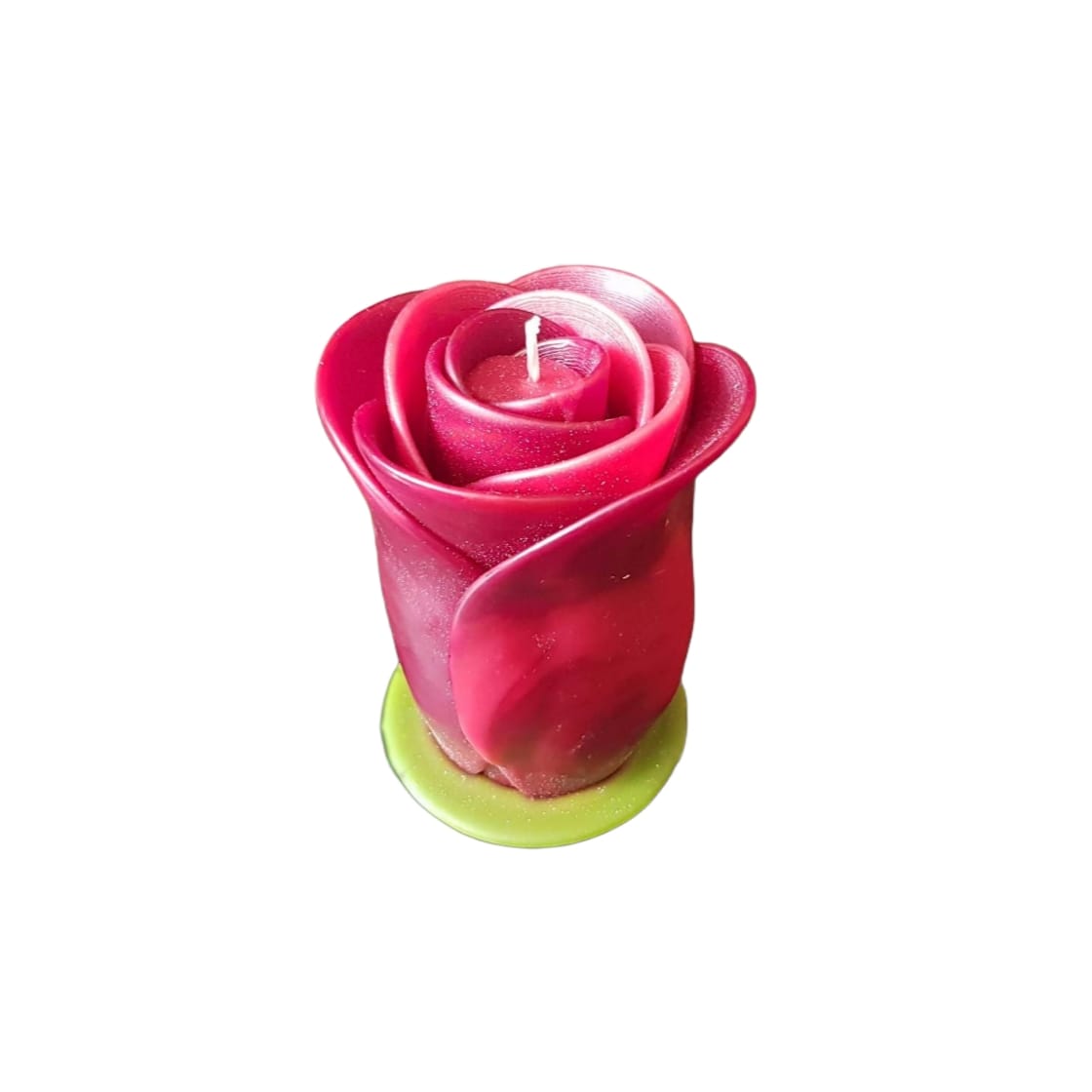 Red Rose Beeswax Candle (XMS 0016)