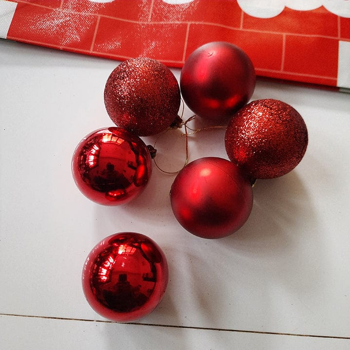 6 cm Christmas Decorations  Balls (XMS 0018)