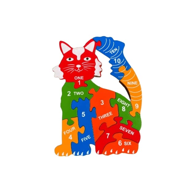 Kids Puzzle Cat/Wooden (OTH 306)