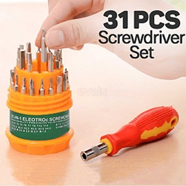 SCREWDRIVER TOOL SET ( 31PCS )