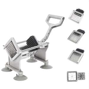 POTATO CHIPS MACHINE, POTATO CUTTER & SLICER- SILVER