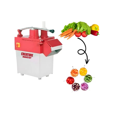 VEGITABLE CUTTER MACHINE (Stainless Steel)