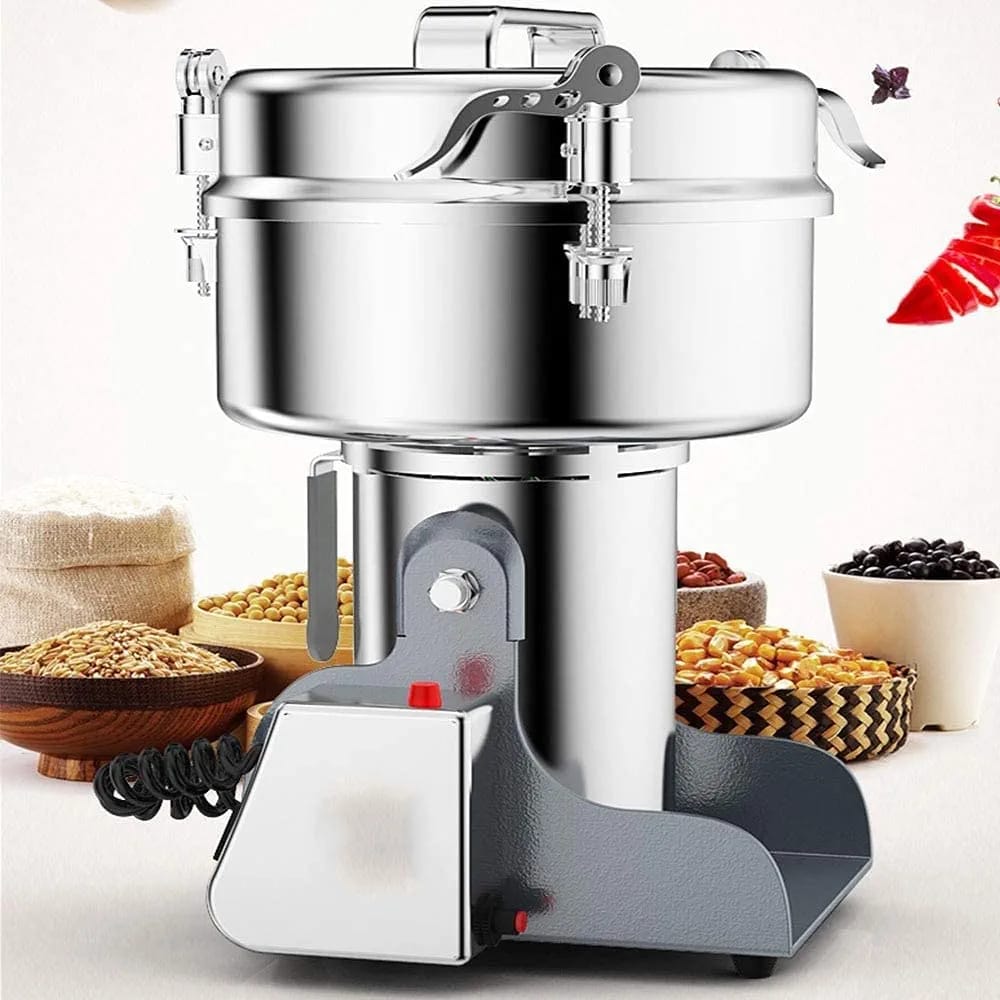 Grain Grinder Electric, Mill Powder Machine 500g 