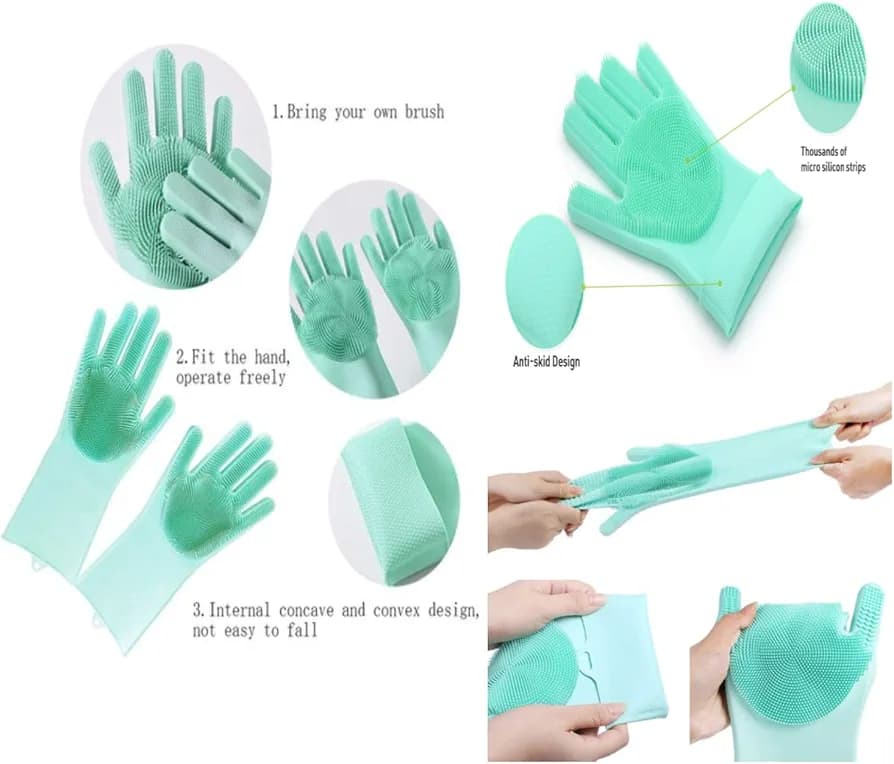 Silicone Wash Glove (MUN-1121669)