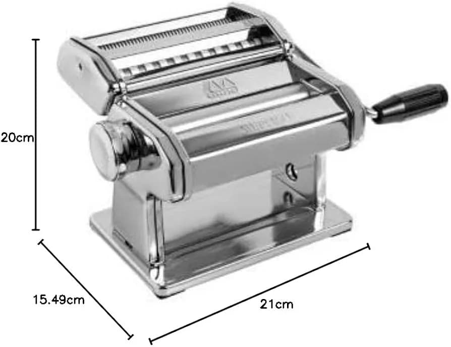 Pasta Maker Machine, Pasta Cutter, Hand Crank, Clamp(MUN-1116729)