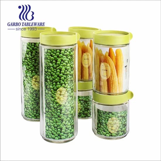 Glass Jar Set Off 5 PCS (MUN-1122739)