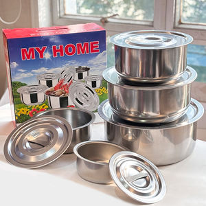 Stock Pot Set,  Cookware Set, Casserole Set My Home 1*5 set