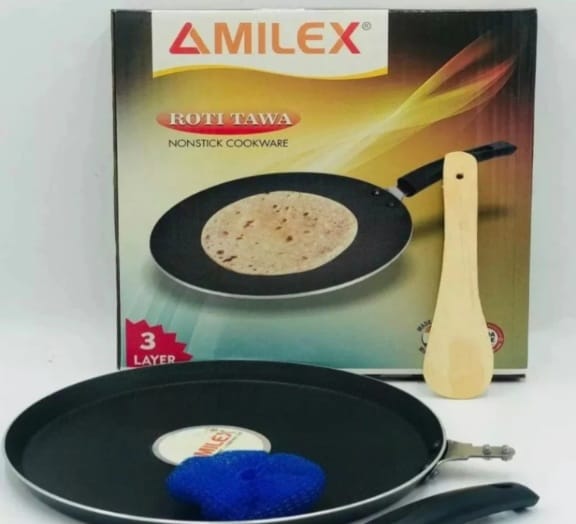 Flat Rotti Tawa Non Stick 27.5cm Amilex