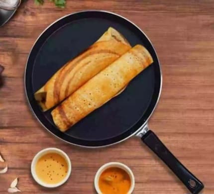 Dosa Tawa, Nonstick Indian Dosa & Roti Tawa / Concave Big 27.5cm