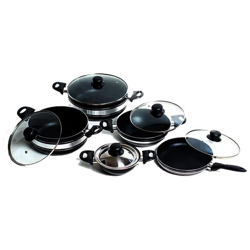 Non Stick Cookware Full Set, Induction Bottom Healthy Cooking Taiko 10pcs (MUN-1111616)