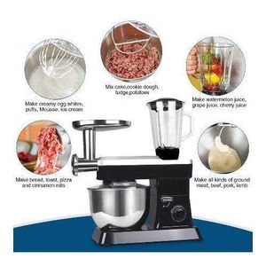 Mixer 3 in 1 With Blender, Meat Grinder, Whisk, Dough Hook, Mixing Hook-Planetary  (MUN-1112291)