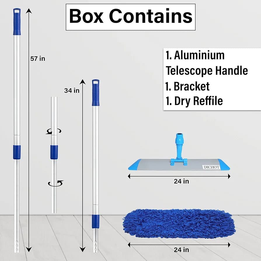 Multi-Purpose Flat Mop DICHOT B-21  (MUN-1117163)