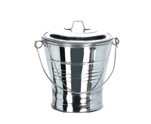 Stainless Steel Silver Bucke 8 liter (MUN-1113117)