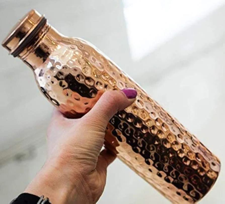 Premium Copper Water Bottle HandCrafted (MUN-1117525)