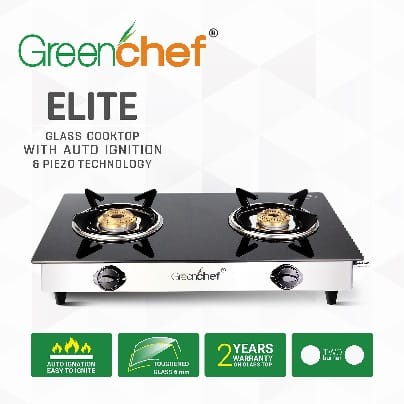 Gas stove 2 Burner Elite Greenchef (MUN-1121044)