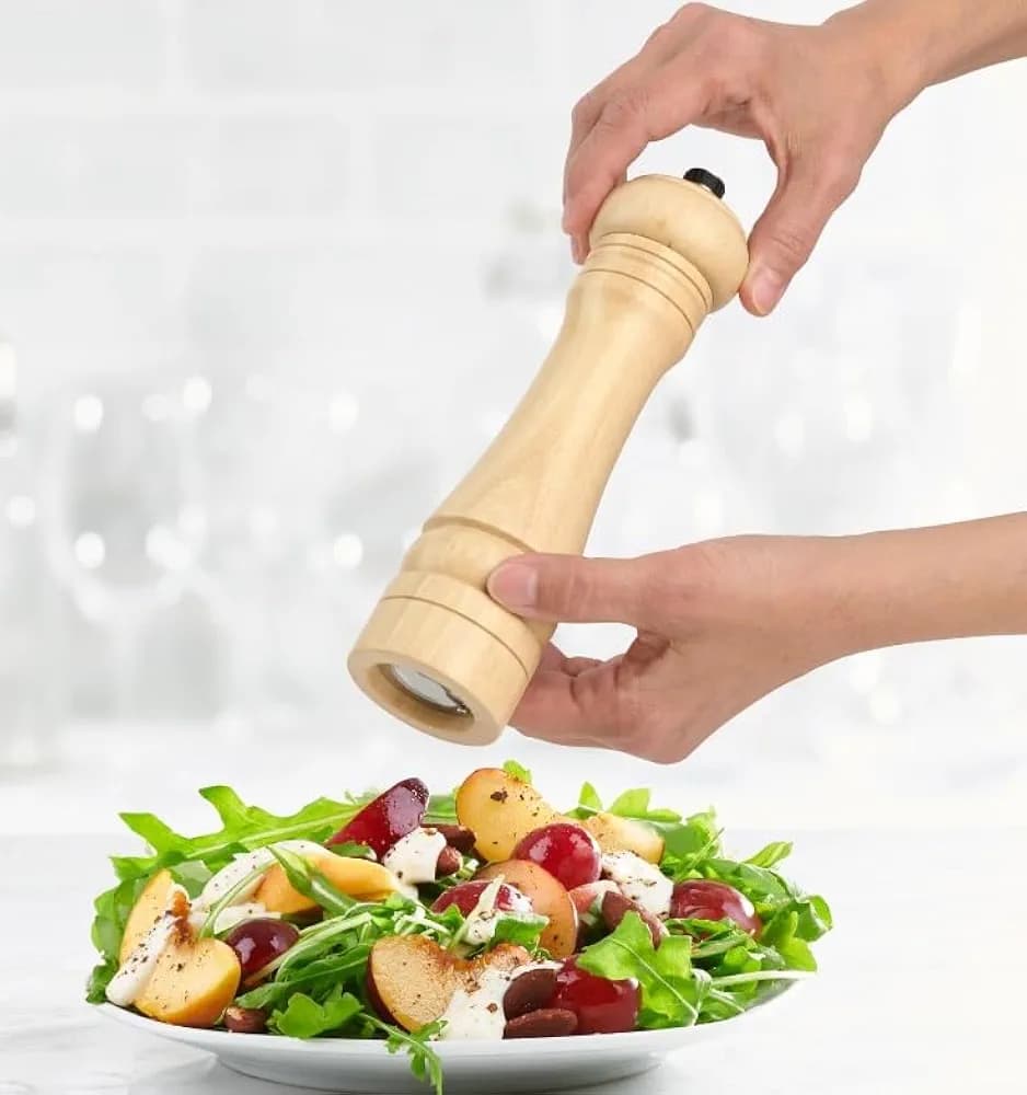 Salt and Pepper Grinder Mill Wood Large