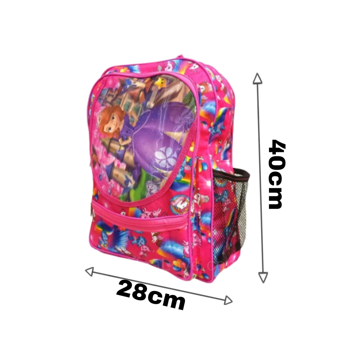 SCHOOL BAG PRINCESS DESING (BAG-106)