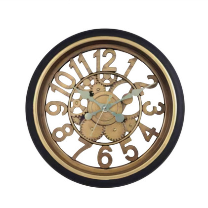 MECHANICAL GLASS WALL CLOCK (CLK-017)