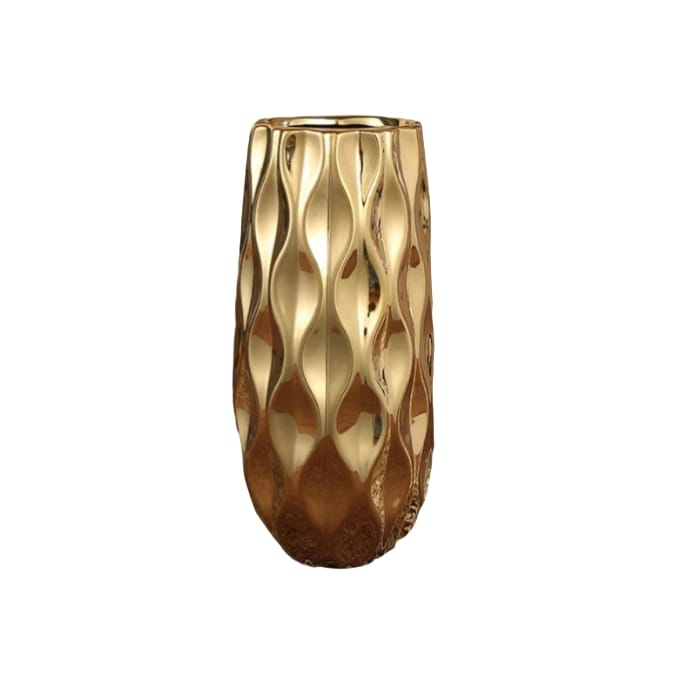 GOLD VASE ORNAMENT (ORN-016)