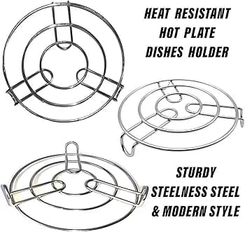 Dishes Holder Tray Stand Stainless (MUN-1123455)