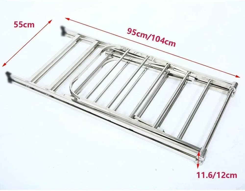 Foldable Clothes Drying Rack with Adjustable(MUN-1120702)